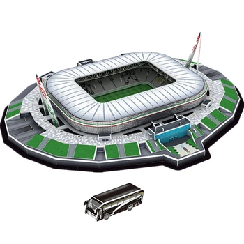 

[Funny] Cristiano Ronaldo Turin Italy Juventus F.C. Alessandro Football Game Stadiums building model toy kids gift original box