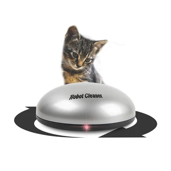 

Wholesale 10PCS/Fully automatic sweeper Clean pet hair at home Pet Cat Infrared lamp Toys floor mopping robot