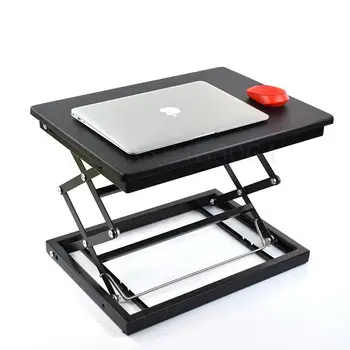 

Stand-up Computer Lifting Work Table Desk Table Sitting Stand Alternate Small Computer Lifting Table Notebook Stand Lifting