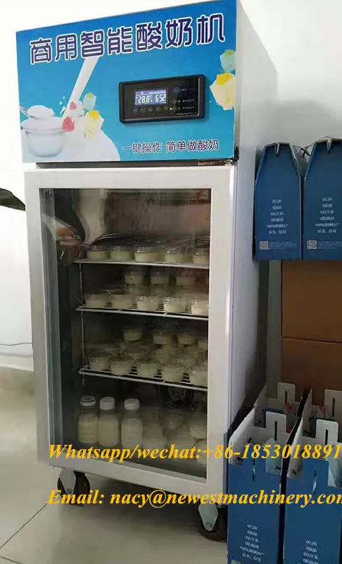 Автоматическая машина для йогурта Коммерческая ферментационная машина йогурт бар фрукты небольшой аппарат для приготовления йогурта из