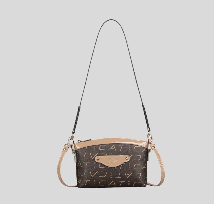 Navy cat Retro Square Bag Ladies Handbag Shoulder Messenger Bags Female 2019 New Korean22