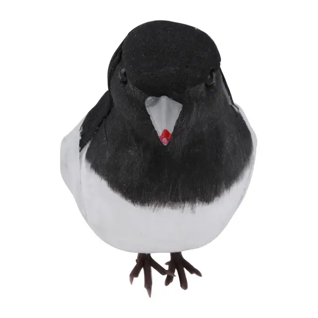 1Pc Kézzel Készített Hab Toll Mesterséges Papagáj Utánzás Madármodell Figura Madarak Otthoni Kerti Dekoráció Dísz - Image 4