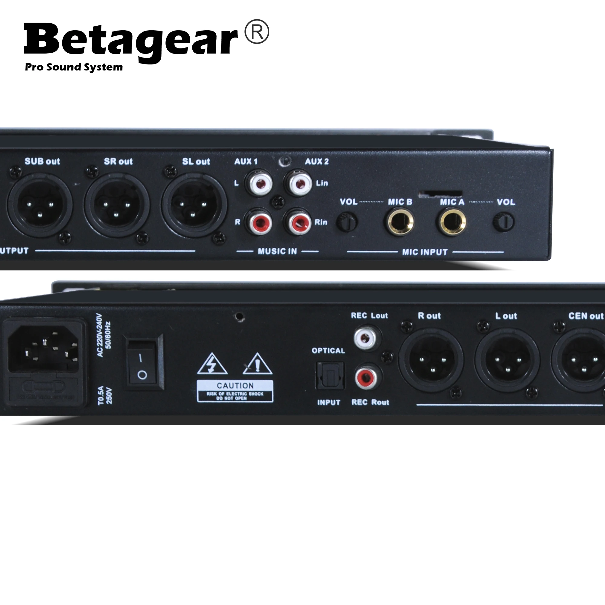 Betagear Professional karaoke effects loudspeaker