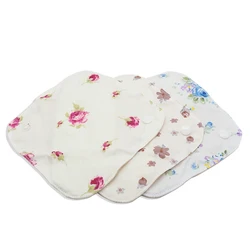 1 PC 18.5cm Reusable Women Feminine Hygiene Pads Washable Panty Liner Bamboo Cloth Menstrual Sanitary Pad Replacable Pad Panties