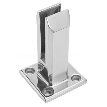 

Durable Standing Glass Spigots Pool Fence Clamps Railing Fixture Holder NEW