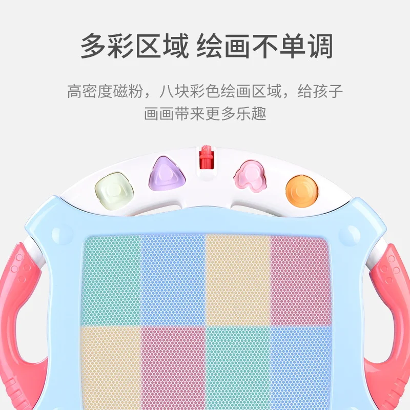 

Large Size Children Magnetic Drawing Board Color Writing Board Small Blackboard Learning Cartoon Doodle Board 1-3 Years Old Pain