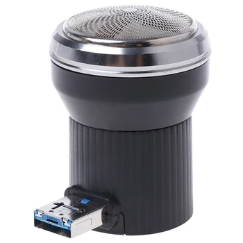 

Creative Electric Shaver Mini Portable USB Power Plug Travel Beard Trimmer Razor