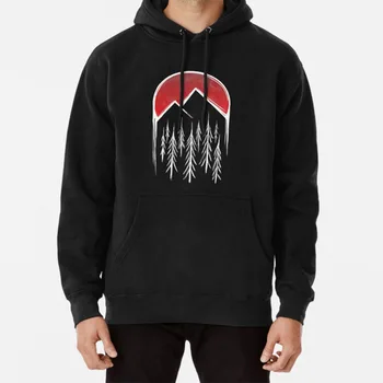 

Twin Peaks Hoodie Twin Peaks Cooper Red Pine Tree Tree Pine Moon Red Moon Creepy