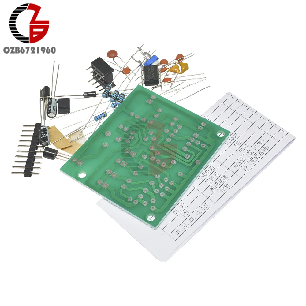 Треугольник квадратной волны NE555 многоканальный генератор сигналов Модуль DIY наборы