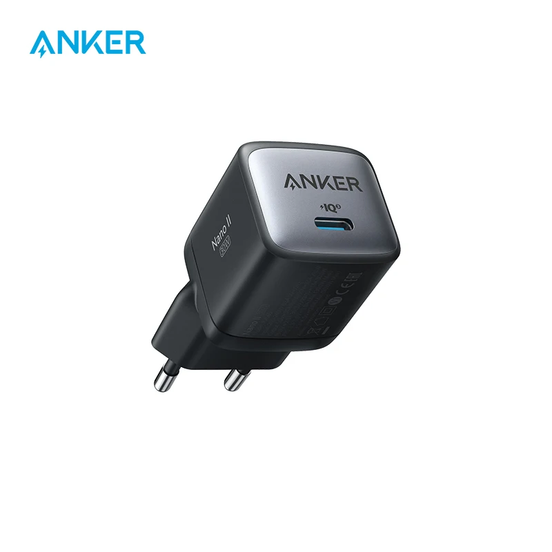 Зарядное устройство USB C адаптер быстрой зарядки Anker Nano II 30 Вт компактное зарядное