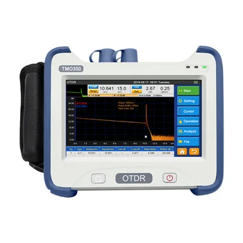 

850/1300nm 1625nm OTDR Active Fiber Optic Tester Optical Time Domain Reflectormeter with Power Meter Visual Fault Locator