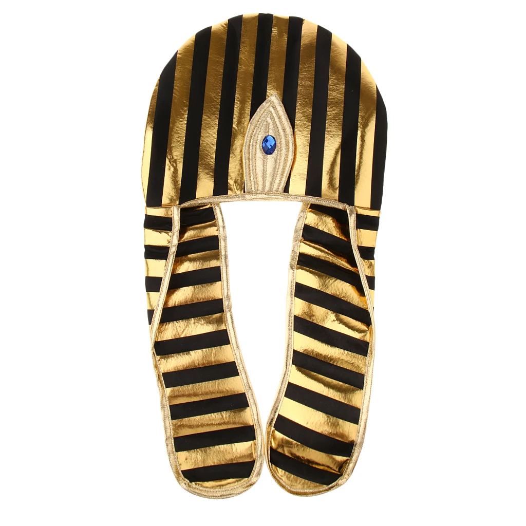 Funny Men Women Cosplay Egypt Egyptian Pharaoh King Hat Party Photo Props