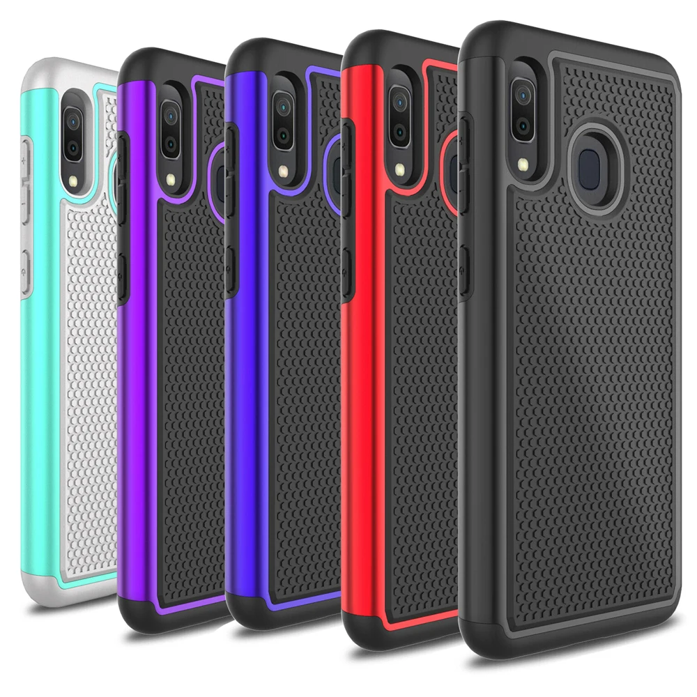 Противоударный чехол для Samsung Galaxy A50 A20e A20 A10e A30s A30 S7 edge S5 армированный Гибридный |