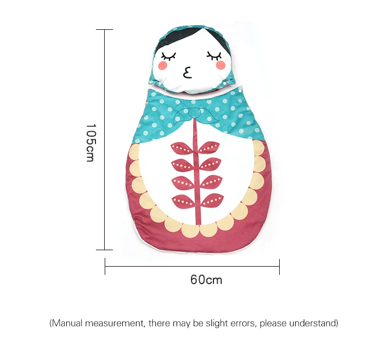 AAG теплый Конверт для новорожденных кокон детский спальный мешок пеленать мультфильм материнства больница комплект