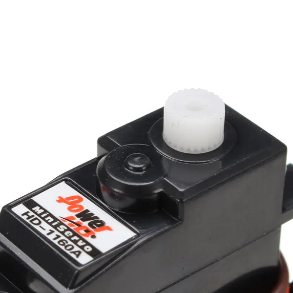 

Power HD-1160A 3KG 16g Mini Servo Steel Ring Engine Compatible with Futaba/JR RC Car Part