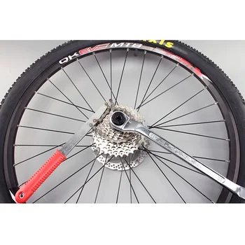 

Cassette Chain wrench Freewheel Sprocket Lock Tool Kit Bike Bicycle Useful