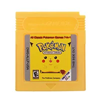 

16 Bit Video Game Cartridge Console Card All Classic Poke Games 7 in 1 English Language Version For Nintendo GBC