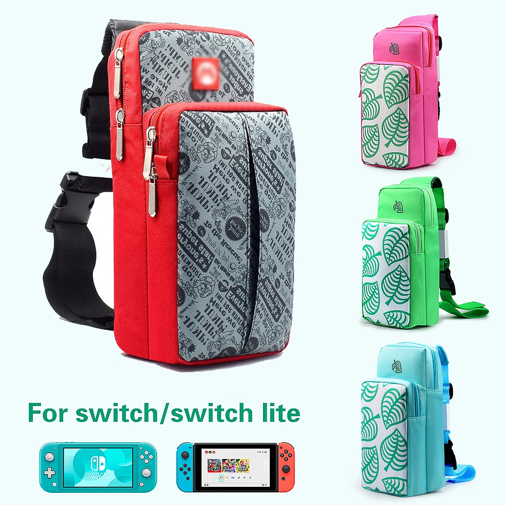 Nintend Switch Bonito Peito Bolsa de Viagem Carry Case Ombro Bolsa de Armazenamento para Nintendo Switch Oled ns Lite Game Console Acessórios