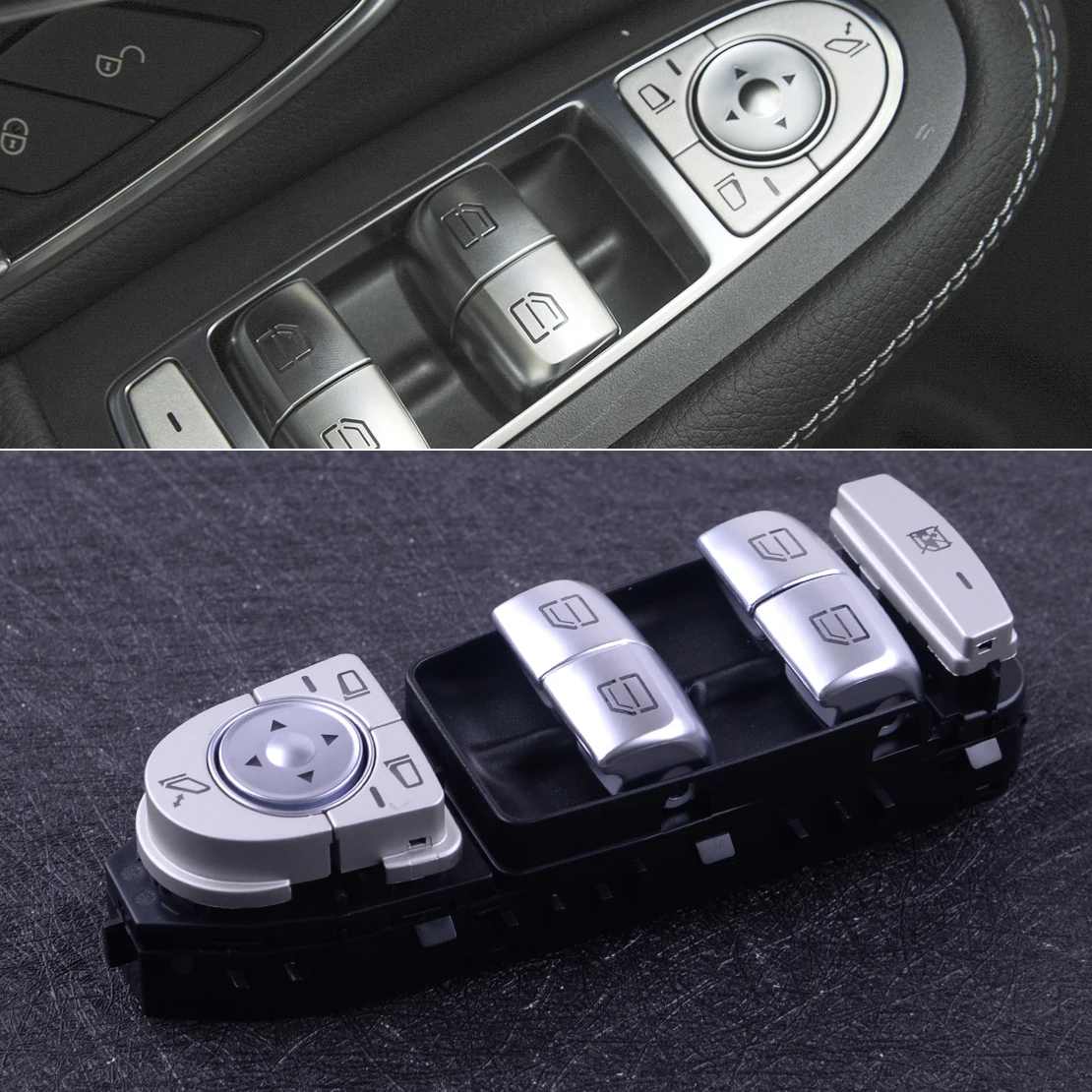 CITALL 2059056811 A2059056811 Front Left Power Master Window Switch Fit For Benz C180 C200 C300 C 63 S205 W205