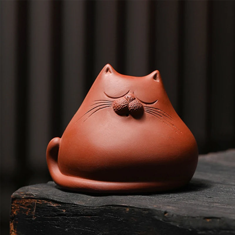 Details about   Featured animal tea pet bat purple sand tea set supplies tea ceremony decoration 