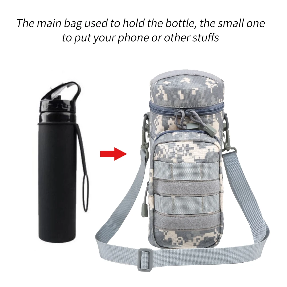 SFIT Открытый прочный Molle бутылка для воды сумка тактическое снаряжение чайник поясная сумка Военная альпинистская походная сумка на ремне