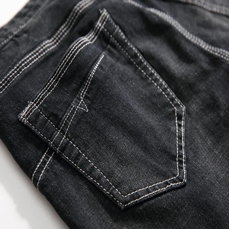 Blog 2019 Casual Jeans Men Slim Fit Pant Autumn Classic Jeans Male Denim Trousers Streetwear Fashion Skinny Straight Pants