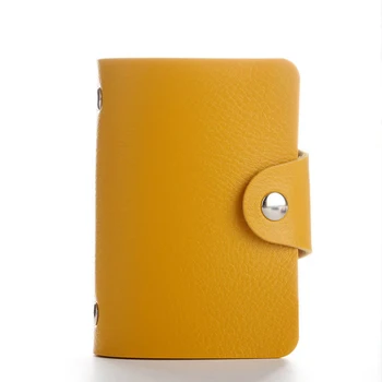 

24 Bit Retro Women Pouch ID Credit Card Wallet Cash Holder Organizer Case Box Pocket Unisex ID Holders Package Organizer Manager