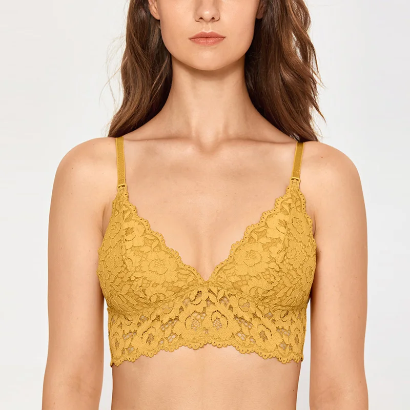 Mustard Yellow07 Бюстгальтер для беременных и кормящих женщин, нижнее Белье для беременных - Цвет: Mustard Yellow07
