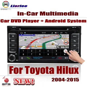 

Car DVD Player For Toyota Hilux (AN10/AN20/AN30) 2004-2015 GPS Navigation Android 8 Core A53 Processor Radio BT SD USB AUX WIFI