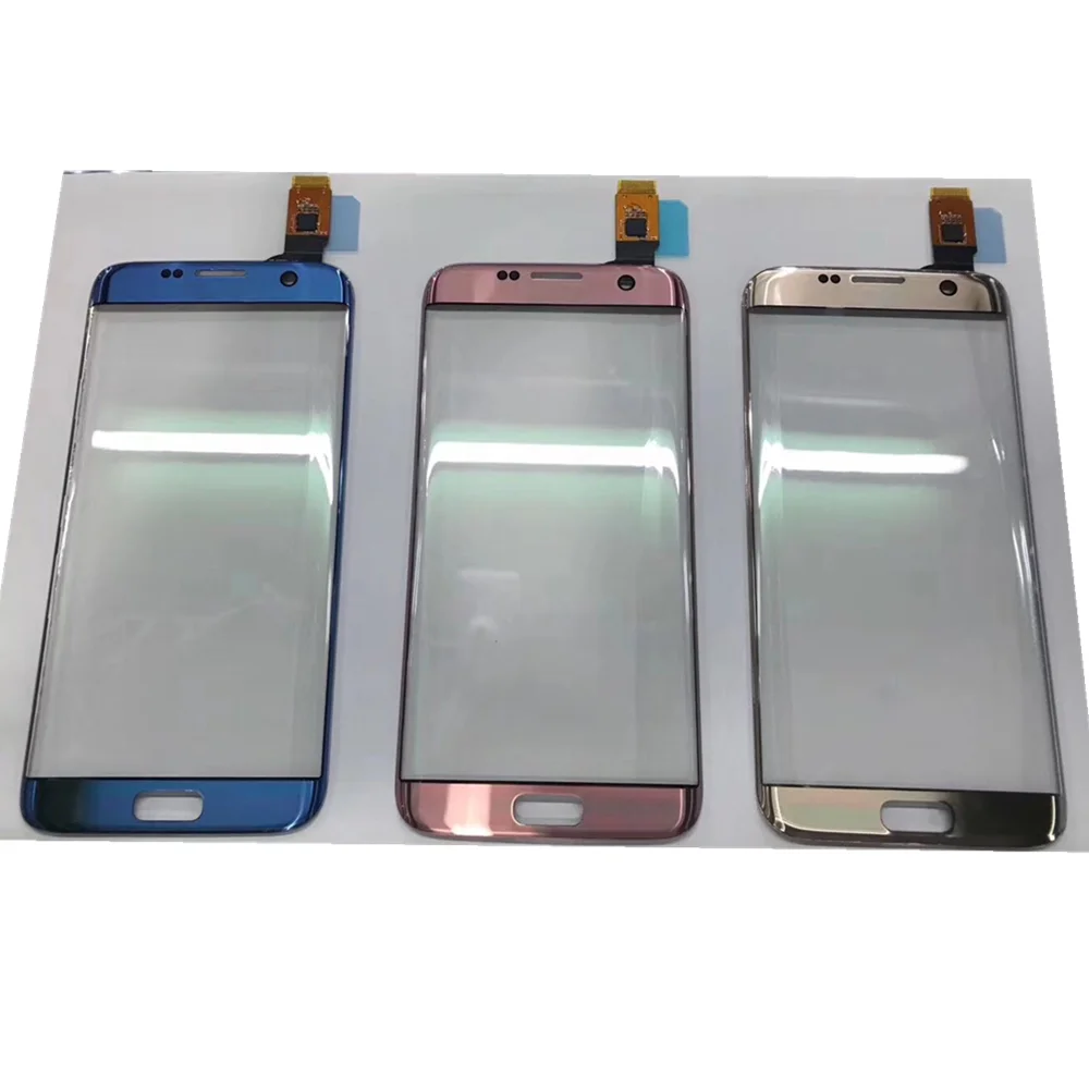 Оригинал для Samsung Galaxy S7 Edge G935F G935 SM-G935F G935FD G935A переднее внешнее стекло сенсор