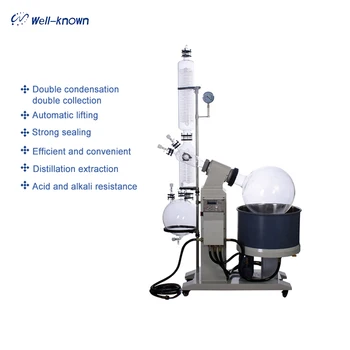 

New 5L Lab Rotary Evaporator Glass Motor Lift Rotary Evaporation Apparatus