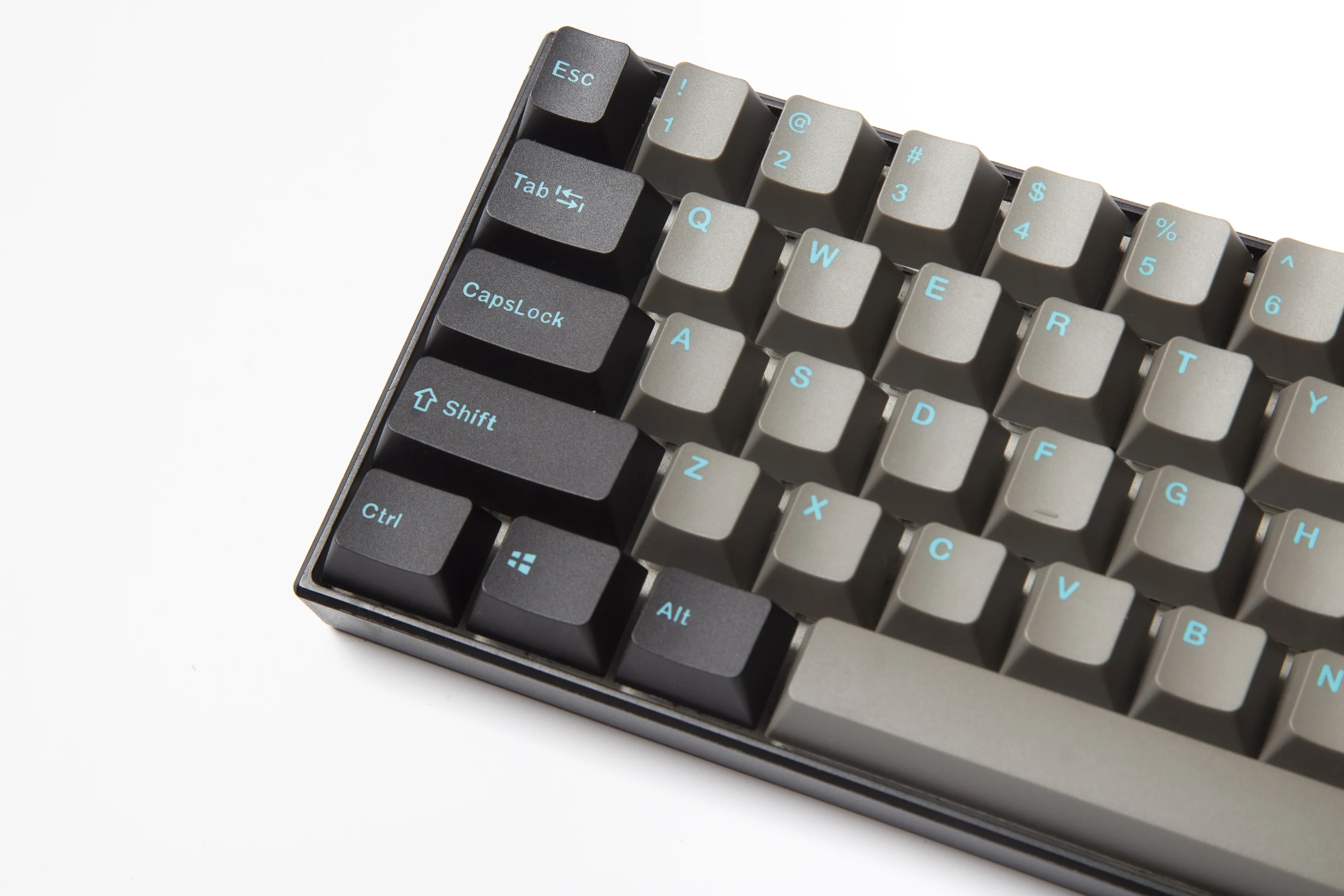 Gmk Keycaps Graphite Green Mechanical Keyboard Oem Highly Pbt, Small