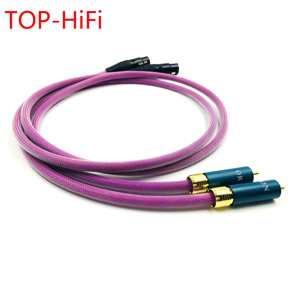 

Кабель Ortfon 2RCA, штекер-гнездо 2XLR, Hi-Fi, балансный эталонный Соединительный аудиокабель с кабелем XLO HTP1