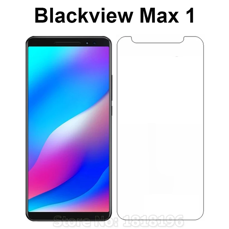 

Blackview Max1 Tempered Glass 9H Scratch-proof Protective Phone Screen Protector for Blackview Max 1 Case Glass Protector Film