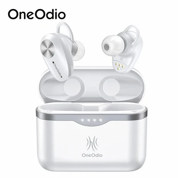 

Oneodio A100 TWS ANC Bluetooth Wireless Earphones 800mah 5.0 Bluetooth Earphone Stereo Earbuds support Wireless charging