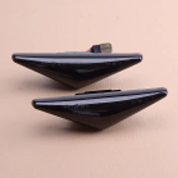 

2Pcs Car Smoke Lens LED Side Marker Indicator Light Fit for Ford Focus MK1 Mondeo MK3 98AB13K354AA 1063835 1065645 4364357