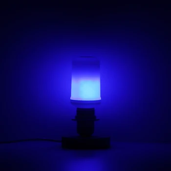

4 Modes Flashing Simulation Decorative Lights Hoting Creative Gravity Induction Flame Lamp E27 LED Flame Effect Fireball Bulb