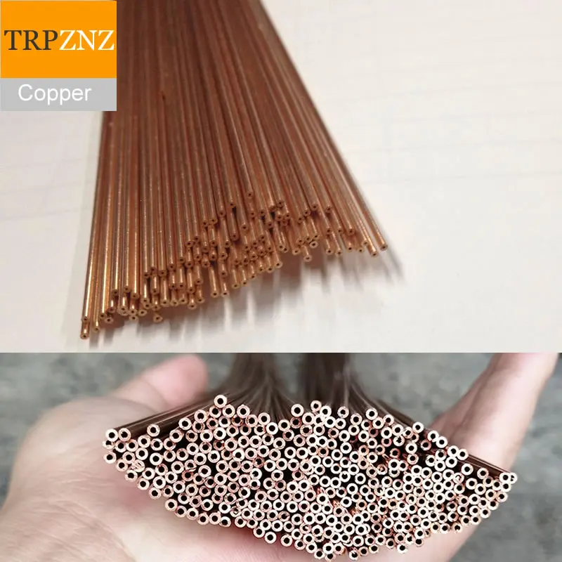 T2 copper Micro tube,Thin wall Hollow Capillary copper pipe, Hard