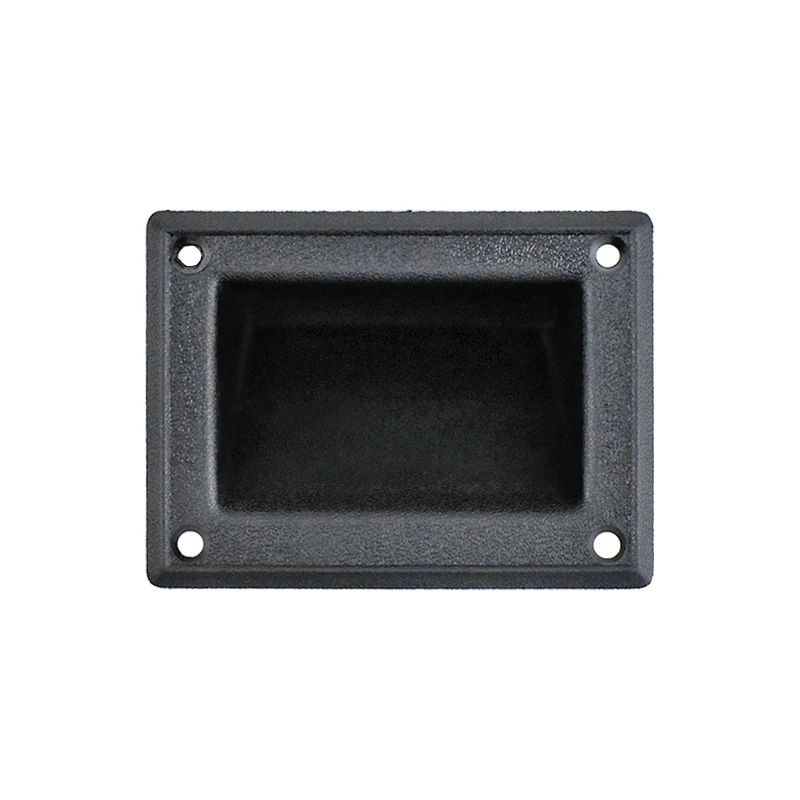 Support haut-parleur noir 2 pièces