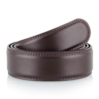

Men's Skin 3.5 Waistband Belt Length Men's Belt Automatic Checkoff Headless niu pi dai Article Factory Wholesale