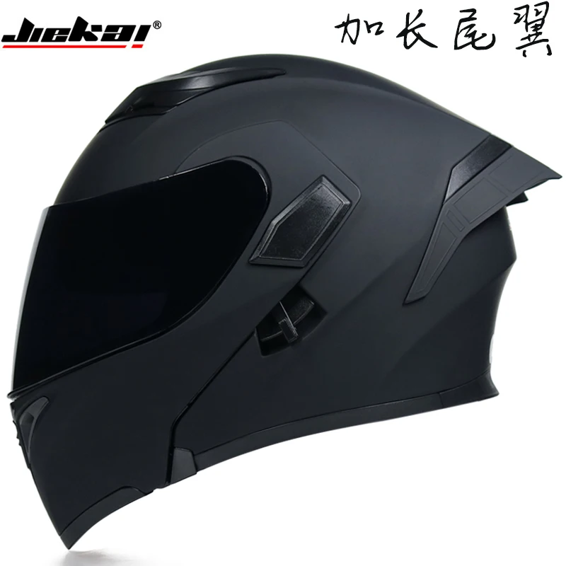 JIEKAI 902 откидной двойной объектив мотоциклетный шлем Съемный и моющийся вкладыш аэродинамический дизайн модульный шлем - Цвет: d3