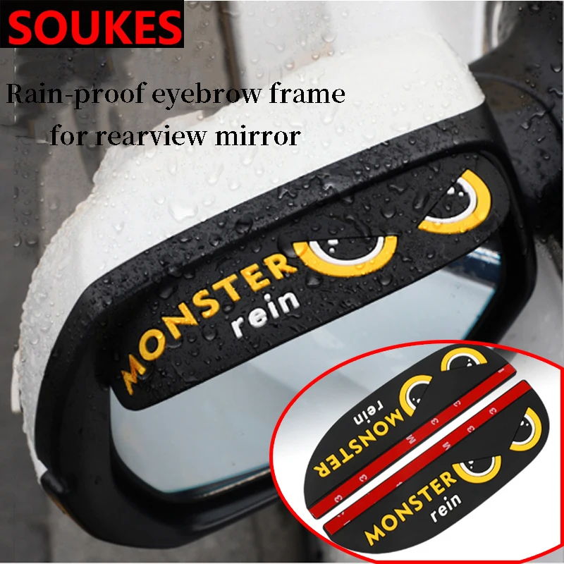 

2pcs Car Accessories Sunshade Rearview Mirror For Volkswagen VW Passat B6 B5 B7 B8 Golf Polo Opel Astra J H Insignia Corsa