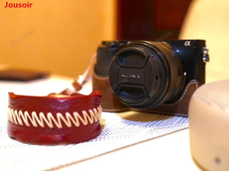 Одна камера кожаный ремешок SLR ручной ремешок для C M3 M5 M6 mm10 N J3 J4 J5 Polaroid F/S A9 A7M2 M3 аксессуары CD50 T03