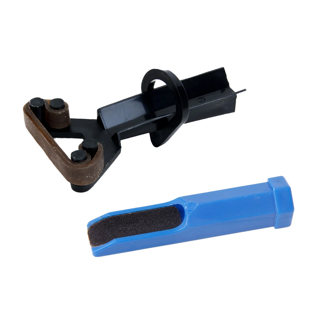 Snooker Cues Double-Side Repair Tool Leather Clip Plastic Pool Cue Tip Clamp
