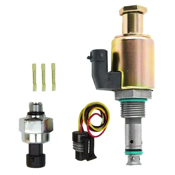

Pressure Regulator,Fuel Injection Pressure Regulator + Sensor Fit for Ford 7.3L Ipr Icp 1841086C91 1836412C91 1841086C91