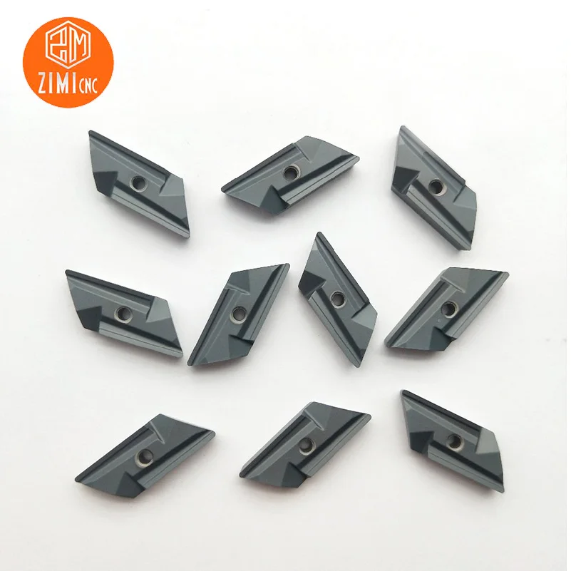10pcs KNUX 160405R Milling Insert Turning Inserts Steel Part Machining