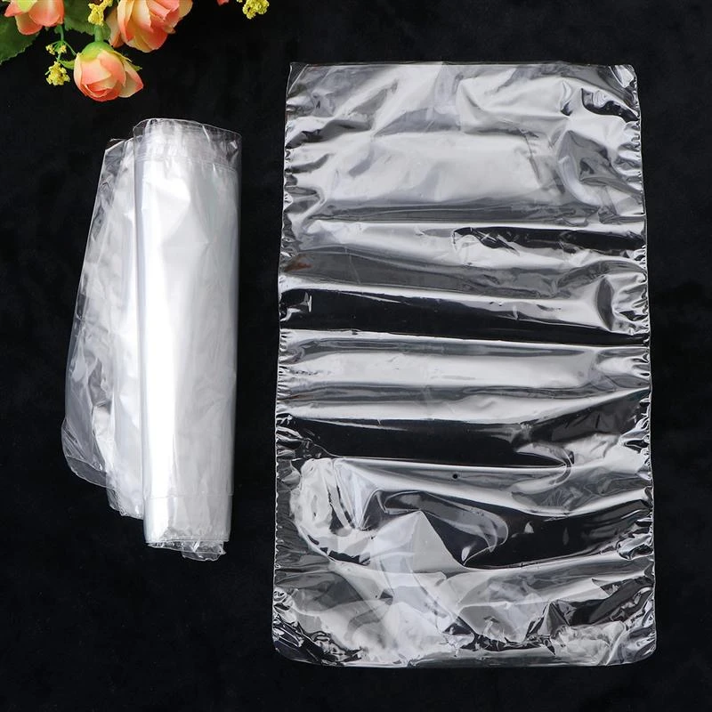 200pcs Pof Heat Shrink Wrap Bags Waterproof Laminating Film Transparent Heatshrinkable Bag For
