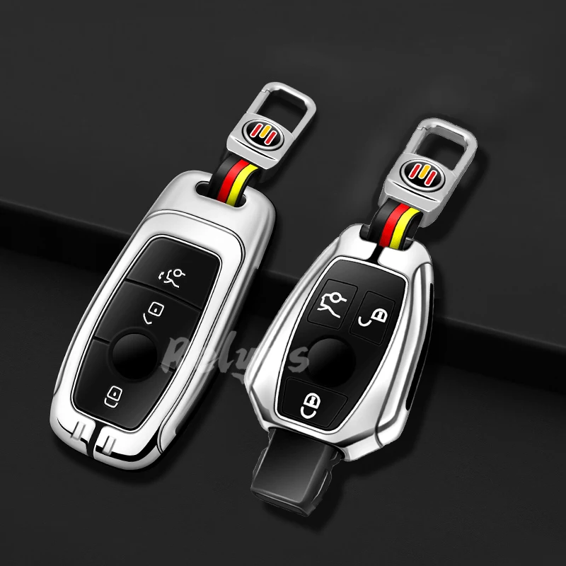 Чехол для автомобильного ключа Mercedes Benz C E A B S Class W204 W205 W213 W212 W176 W177 GLC CLA GLA GLB AMG из