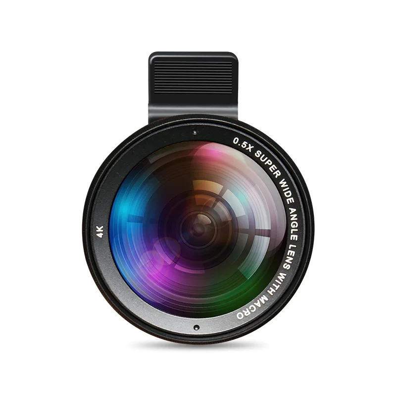 

Applicable IPhoneX Huawei 0.5X Non-Distortion Phone Wide-angle Lens Beautification Thin Face 15 Times Macro Lens