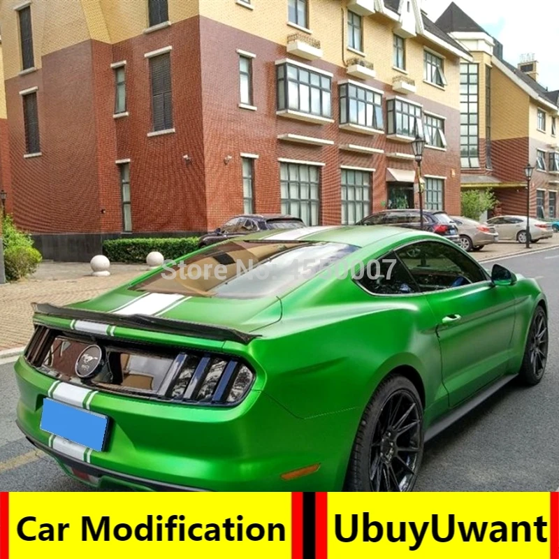 UBUYUWANT для Ford Mustang 2015 высокое качество АБС праймер спойлер на задний багажник крыло